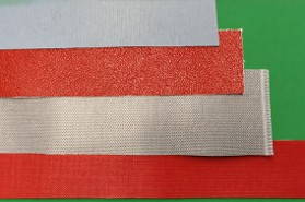 Üvegszövet egy- vagy kétoldali szilikonbevonattal