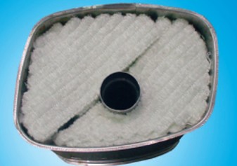 VitriSonic® / Acousta-fil® kipufogódob hő- és hangszigetelő rendszer